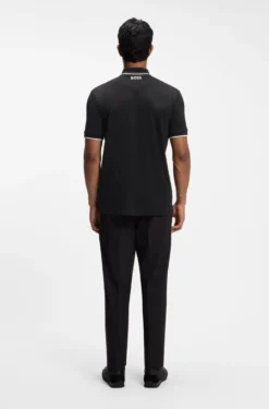 Active Paddy regular-fit polo shirt in quick-dry stretch piqué