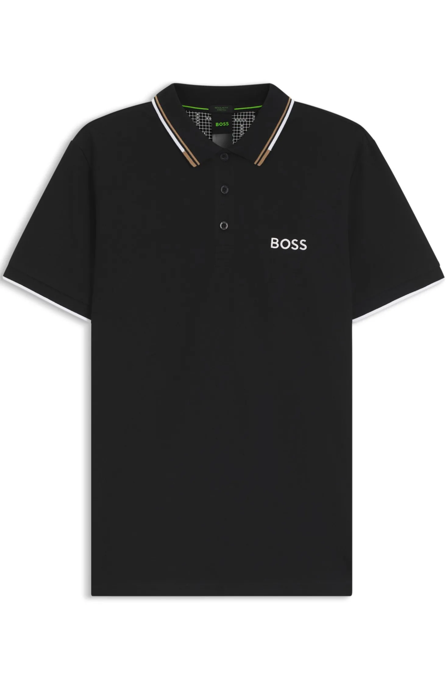 Active Paddy regular-fit polo shirt in quick-dry stretch piqué