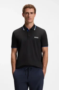 Active Paddy regular-fit polo shirt in quick-dry stretch piqué