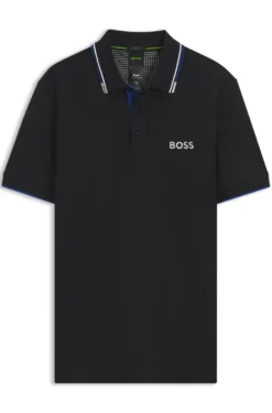 Active Paddy regular-fit polo shirt in quick-dry stretch piqué