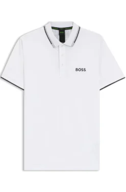 Active Paddy regular-fit polo shirt in quick-dry stretch piqué