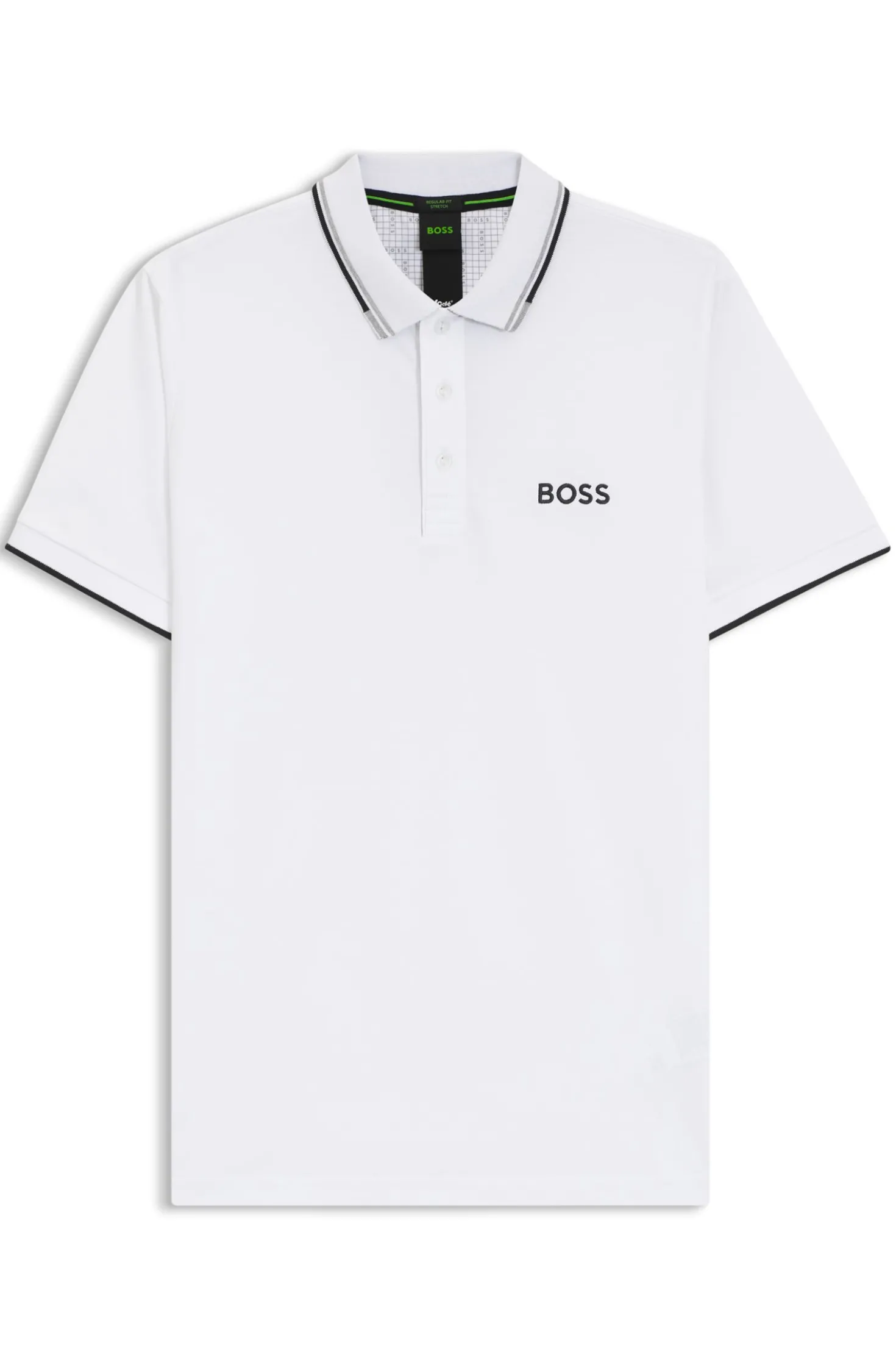 Active Paddy regular-fit polo shirt in quick-dry stretch piqué