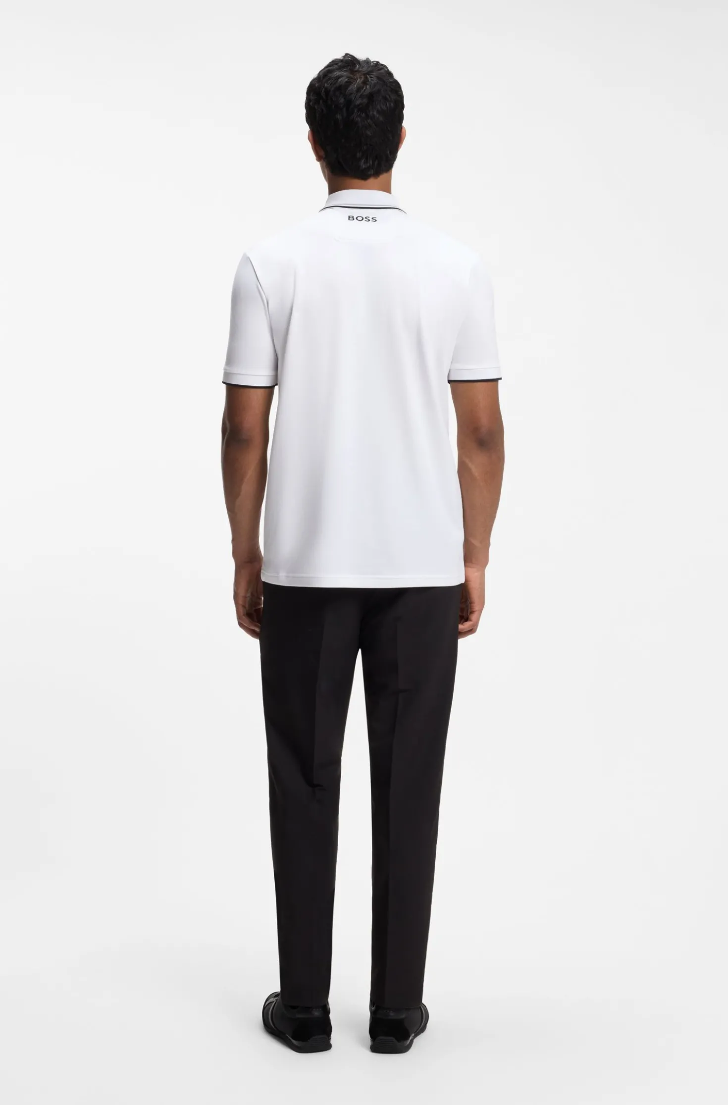 Active Paddy regular-fit polo shirt in quick-dry stretch piqué