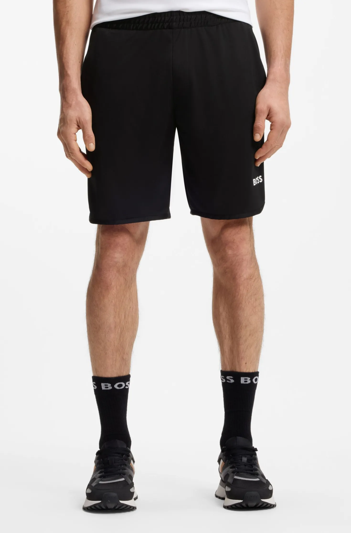 Active Quick-dry shorts in stretch fabric with pocket bags