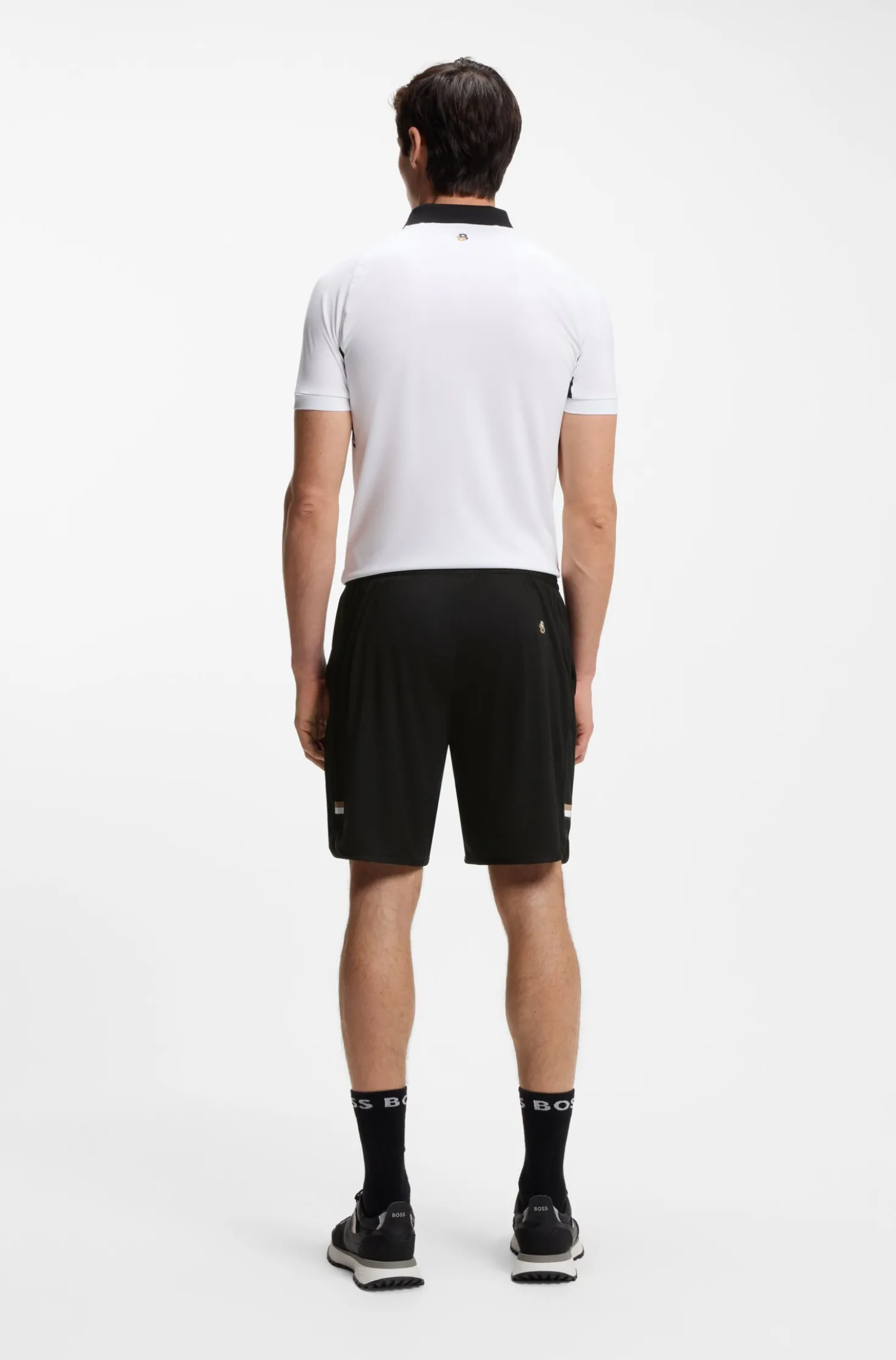 Active Quick-dry shorts in stretch fabric with pocket bags