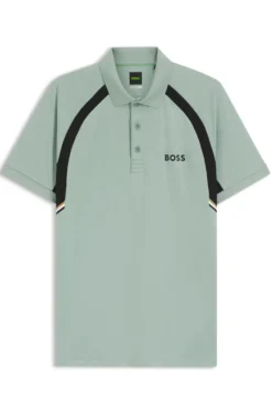 Active Quick-dry slim-fit polo shirt in stretch fabric