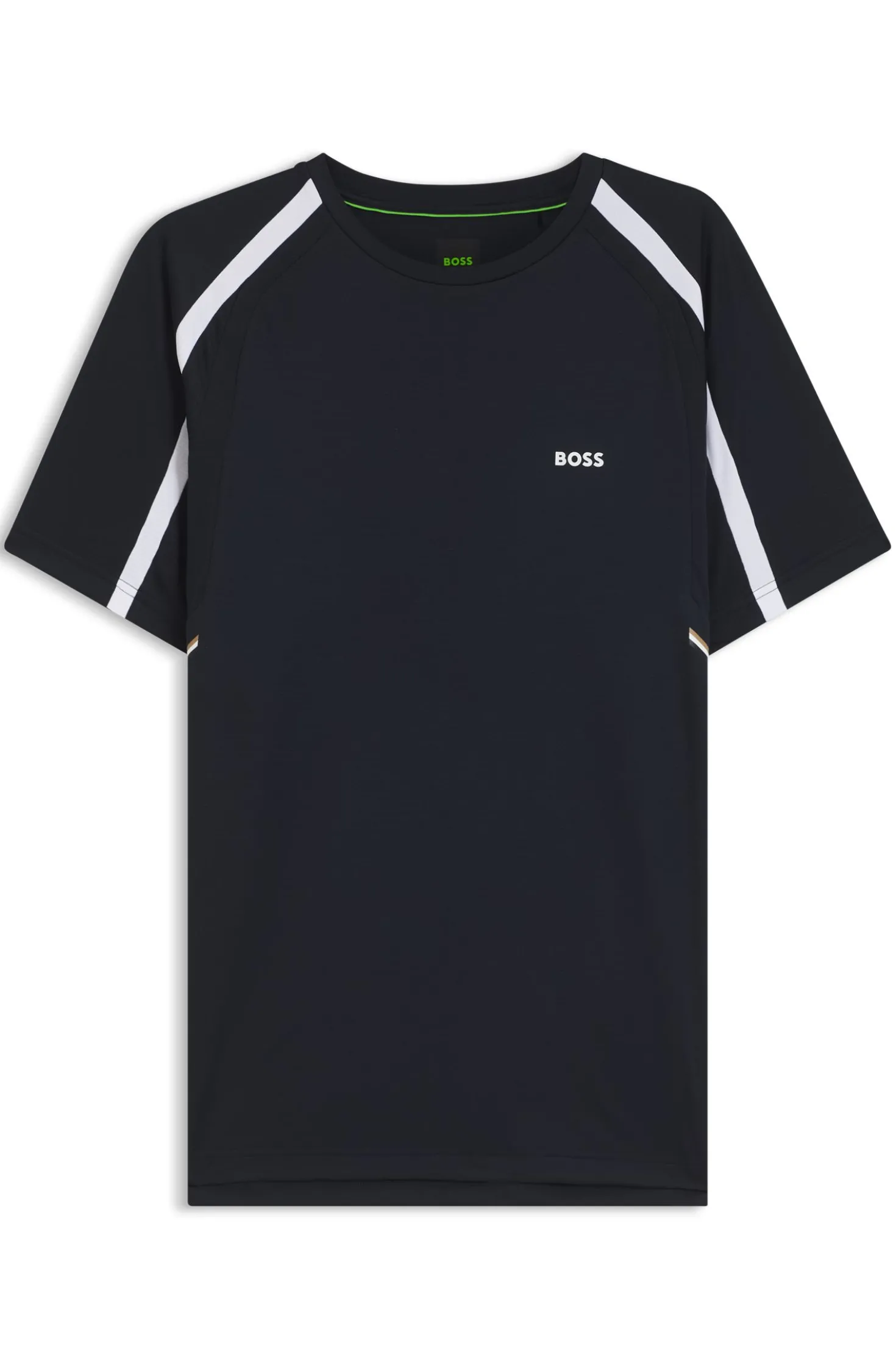 Active Slim-fit T-shirt in stretch fabric with contrast inserts