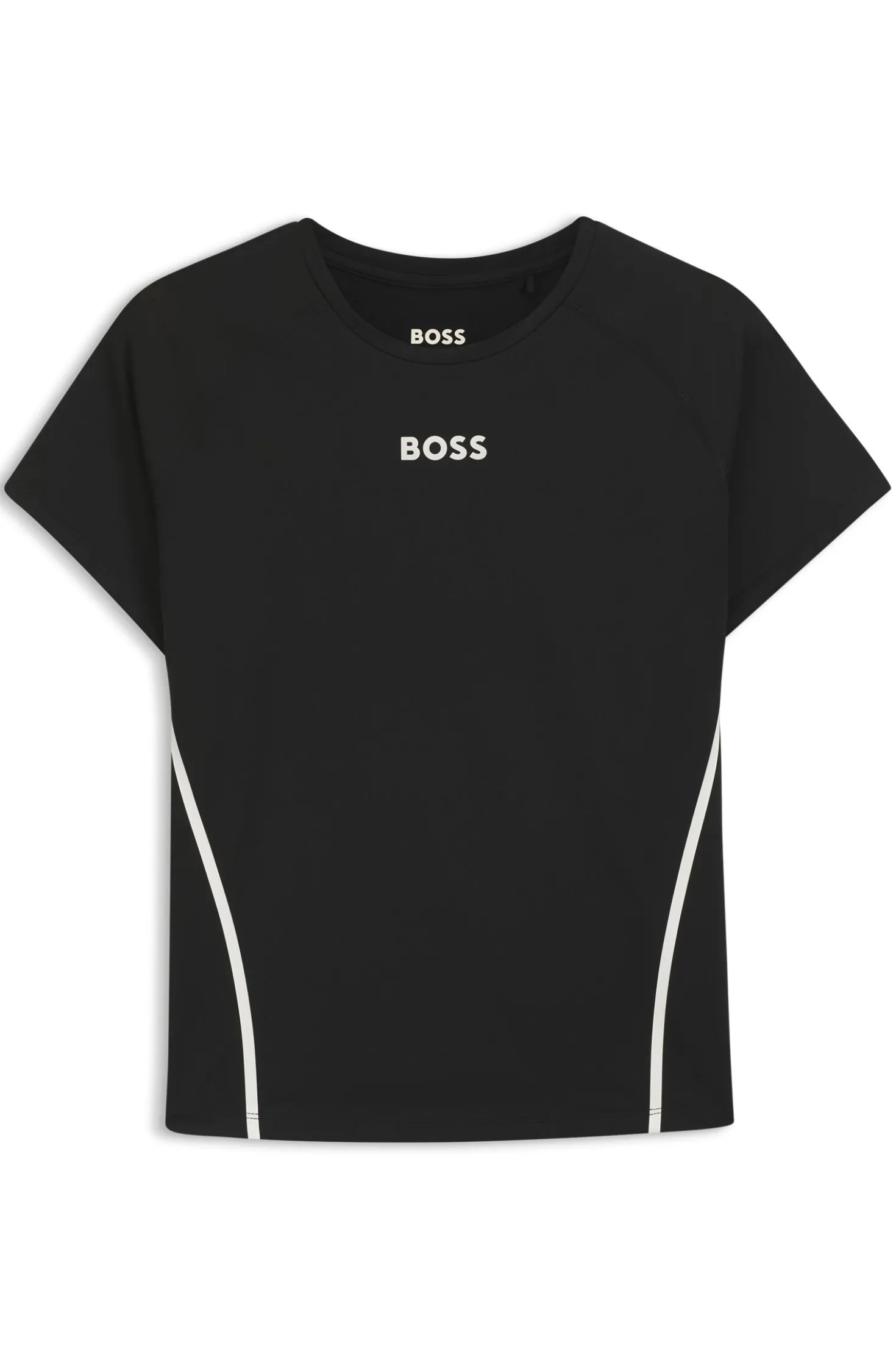 Active slim-fit T-shirt with moisture management