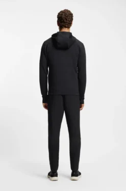 Active Zip-up hoodie with reflective branding