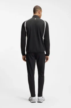 Active Zip-up sweatshirt with temperature-regulating performance