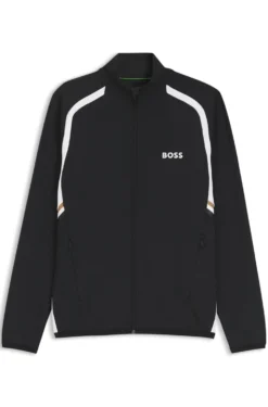 Active Zip-up sweatshirt with temperature-regulating performance