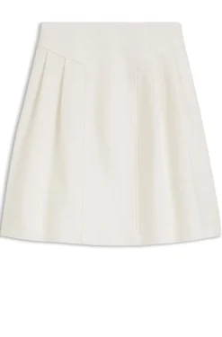 A-line skirt in sparkly bouclé