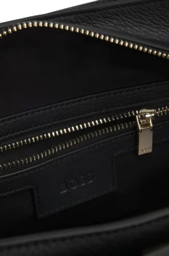 Ariell bowling bag in leather with Double B monogram