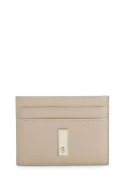 Ariell leather card holder and key ring gift set