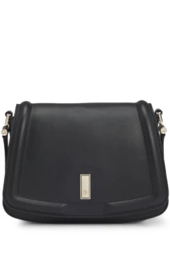 Ariell saddle bag in grained leather