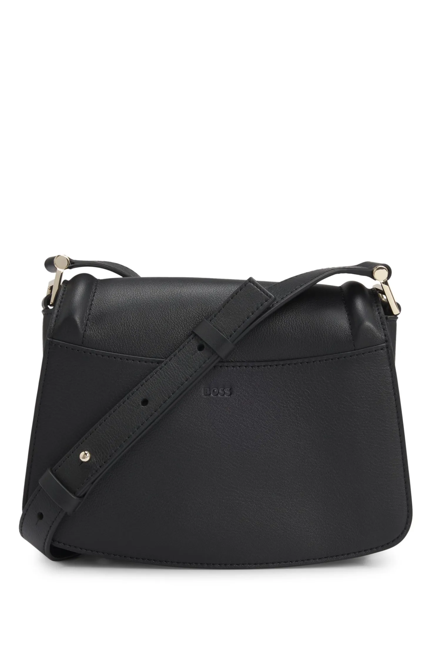 Ariell saddle bag in grained leather