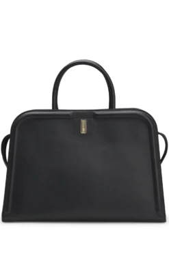 Ariell tote bag in leather with detachable strap