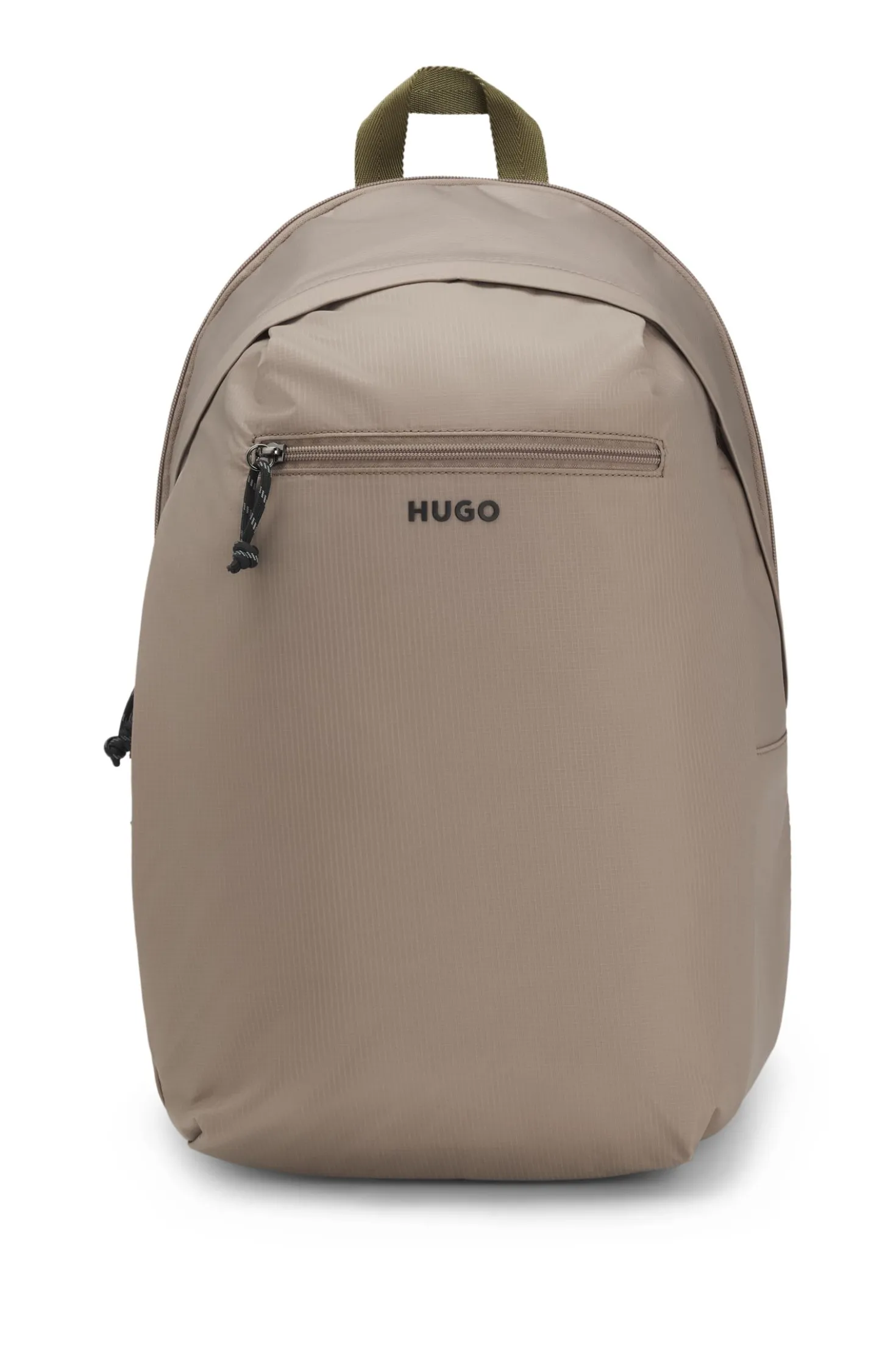 Backpack with contrast logo