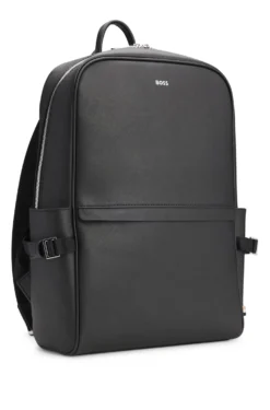 Backpack with foil-print logo