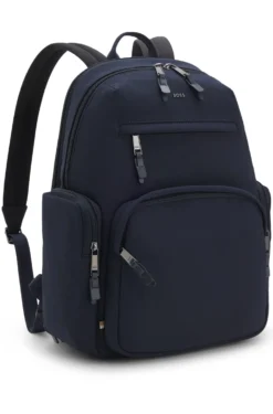 Backpack with multiple pockets