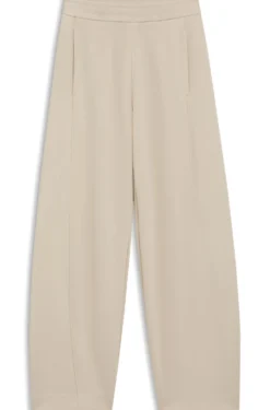 Balloon-fit tracksuit bottoms with logo embroidery