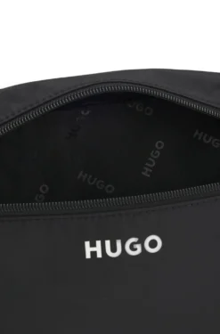 Belt bag with contrast logo detail