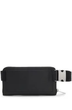 Belt bag with logo lettering