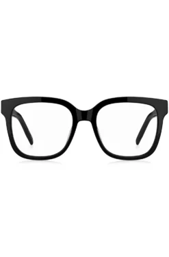 Black-acetate optical frames with Double B monogram