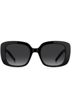 Black-acetate sunglasses with Double B monogram