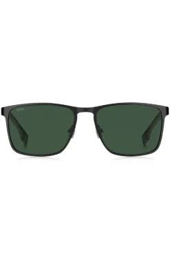 Black sunglasses with rubber temples