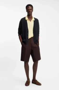 BOSS BY BECKHAM cardigan in a cotton blend