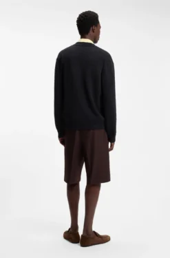 BOSS BY BECKHAM cardigan in a cotton blend