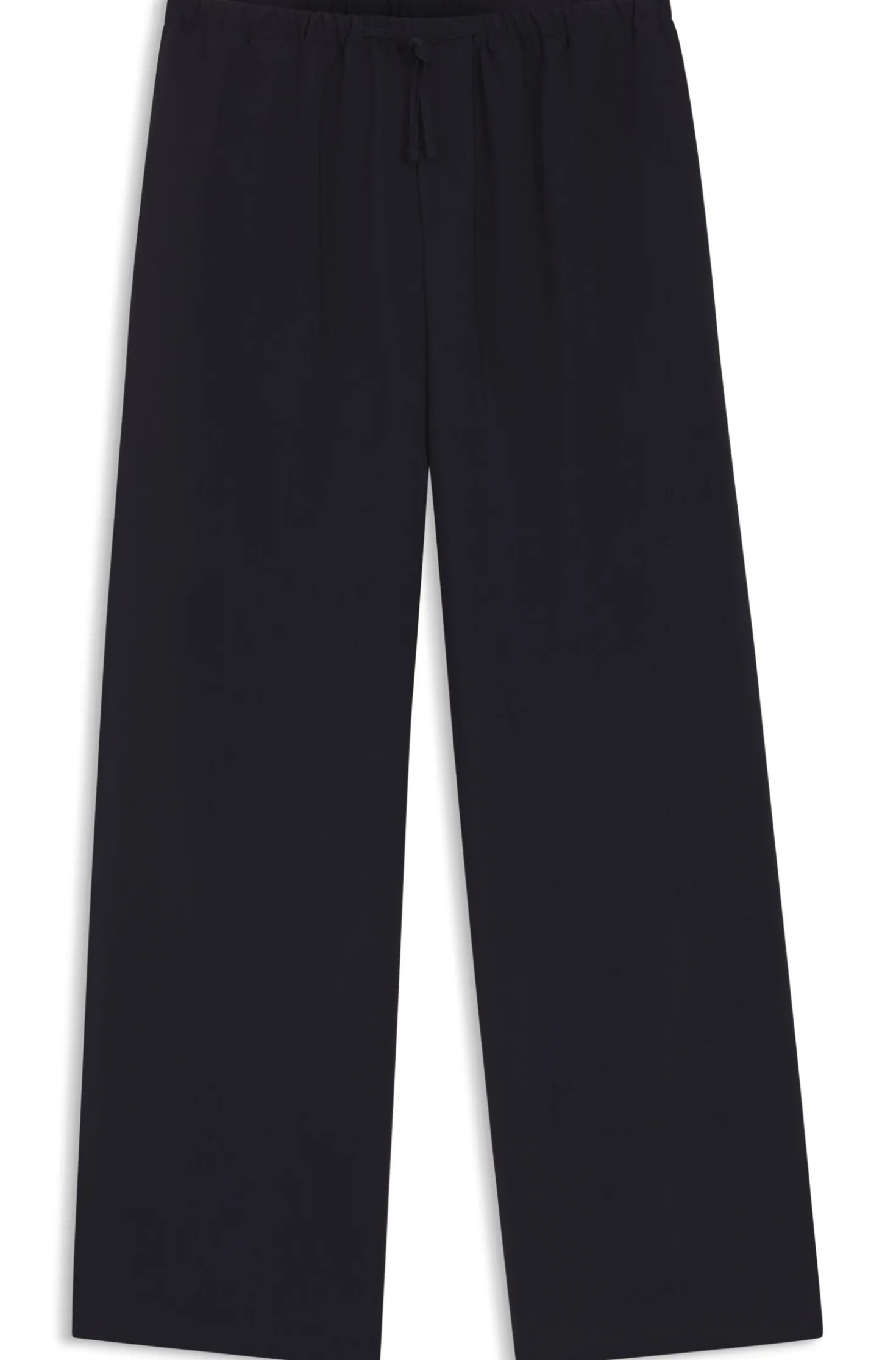 BOSS BY BECKHAM drawstring trousers in virgin wool