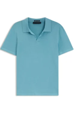 BOSS BY BECKHAM knit polo in virgin wool