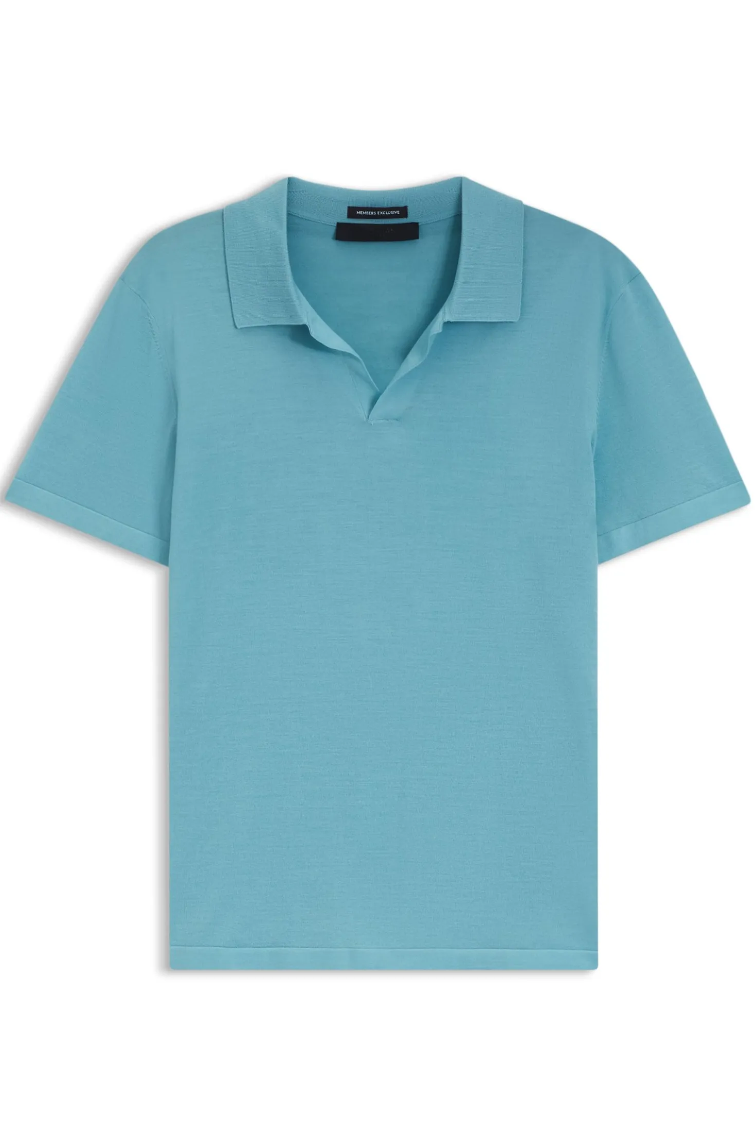 BOSS BY BECKHAM knit polo in virgin wool
