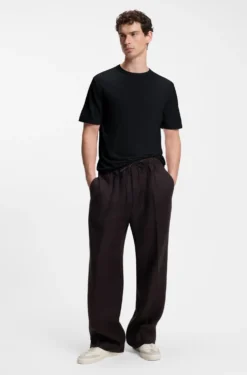 BOSS BY BECKHAM knit T-shirt in virgin wool