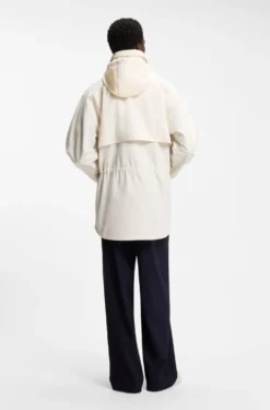 BOSS BY BECKHAM parka jacket in cotton