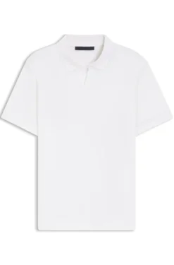 BOSS BY BECKHAM polo shirt in cotton and silk