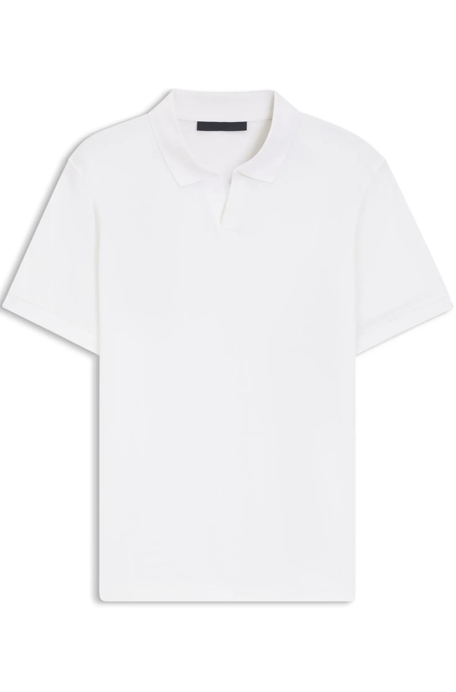 BOSS BY BECKHAM polo shirt in cotton and silk