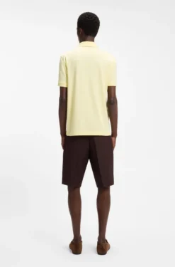 BOSS BY BECKHAM polo shirt in cotton and silk