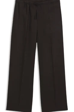 BOSS BY BECKHAM relaxed-fit linen trousers