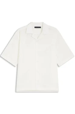 BOSS BY BECKHAM relaxed-fit shirt in fluid fabric