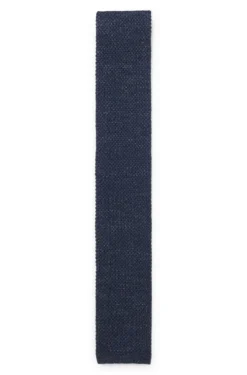 BOSS BY BECKHAM Tie in linen and tussah silk