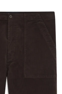 BOSS BY BECKHAM trousers in stretch-cotton corduroy
