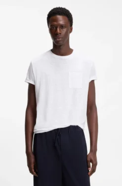 BOSS BY BECKHAM T-shirt in linen