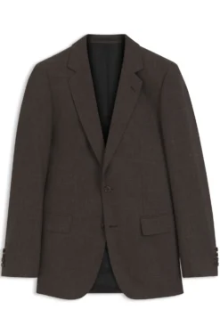 BOSS BY BECKHAM wool-blend slim-fit suit jacket