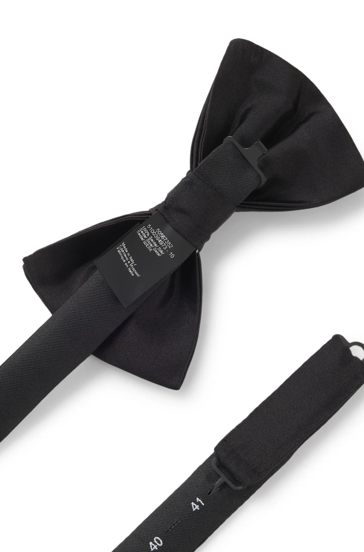 BOSS ONE bow tie in silk jacquard