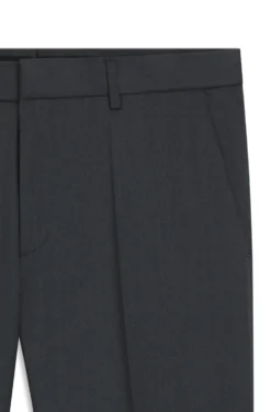 BOSS ONE Regular-fit trousers in virgin-wool serge