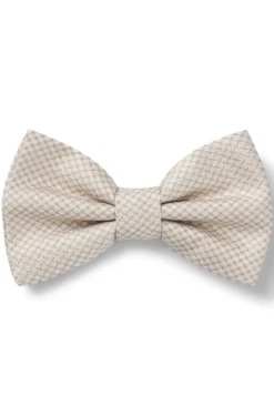 BOSS ONE Silk bow tie in micro-patterned jacquard