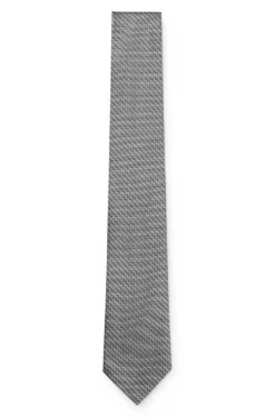 BOSS ONE Silk tie with jacquard pattern